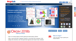 Desktop Screenshot of originlab.com