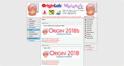 Desktop Screenshot of originlab.hu